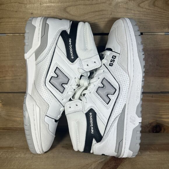 NEW Mens Size 10 D - New Balance 650R Angora Pack White Black Sneakers BB650RWH main image 4